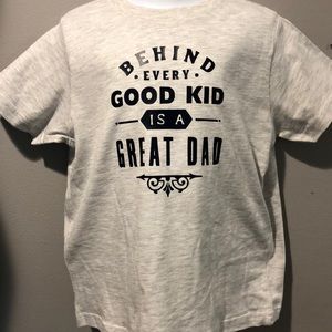 Boys light gray tee